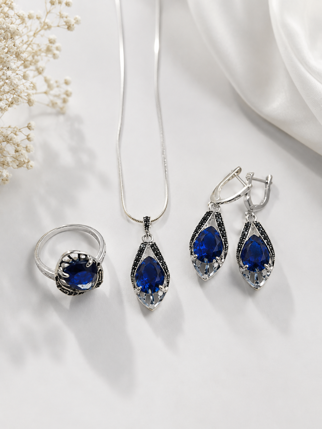 Sapphire Edit — Jewellery Set