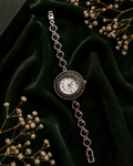 Rubra — Garnet-Tone Pendant Watch