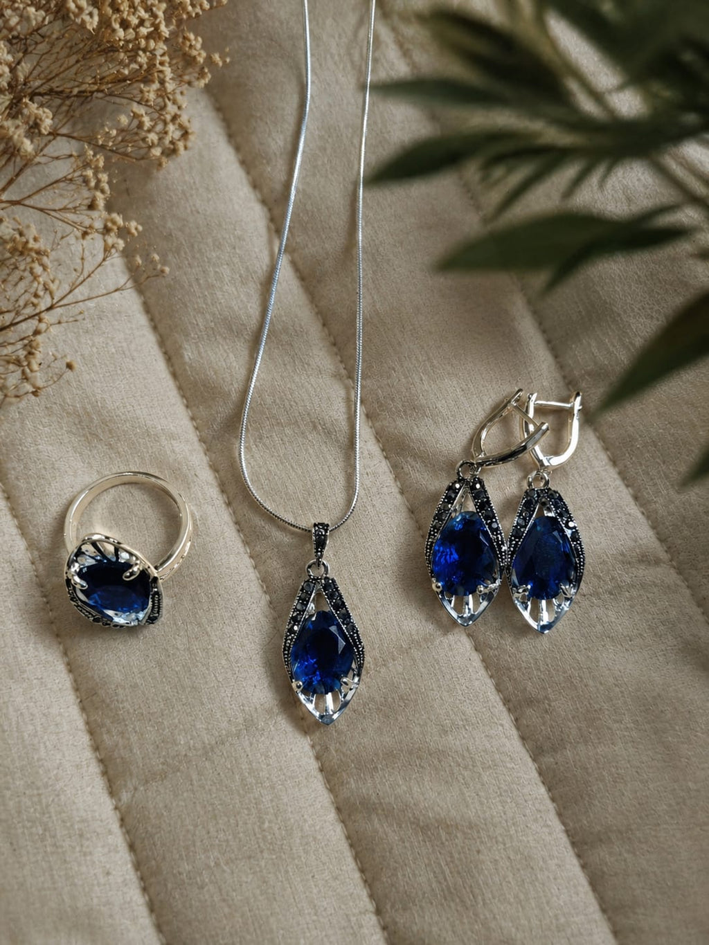 Sapphire Edit — Jewellery Set